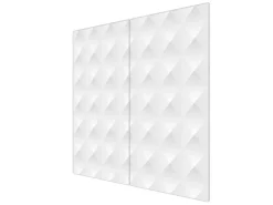 Banjado Herde|Kochfelder<Herdabdeckplatte Glas 2 Teilig Je 30x52CM Schneidebrett Herdabdeckung Mit Motiv In Out
