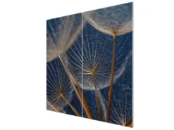 Banjado Herdabdeckplatte Glas 2 Teilig Je 30x52CM Schneidebrett Herdabdeckung Mit Motiv Verblüht< Schneidebretter|Herdabdeckungen