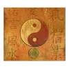 Discount Banjado Herdabdeckplatte Glas 1 Teilig 60x52CM Schneidebrett Herdabdeckung Mit Motiv Yin Yang