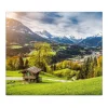 Banjado Schneidebretter|Herdabdeckungen<Herdabdeckplatte Glas 1 Teilig 60x52CM Schneidebrett Herdabdeckung Mit Motiv Berchtesgadener Land