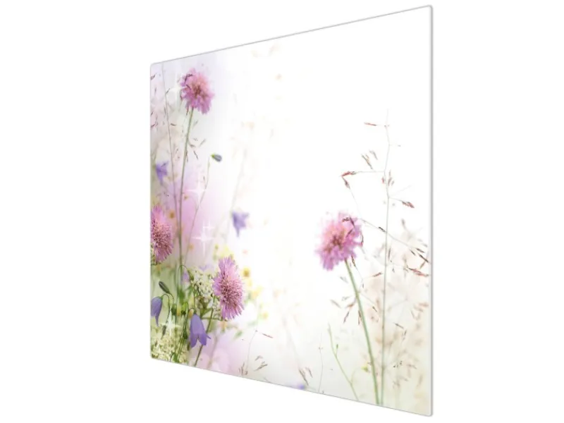 Banjado Herdabdeckplatte Glas 1 Teilig 60x52CM Schneidebrett Herdabdeckung Mit Motiv Glitzernde Wiese< Herdabdeckungen|Schneidebretter