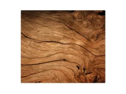Banjado Herdabdeckplatte Glas 1 Teilig 60x52CM Schneidebrett Herdabdeckung Mit Motiv Trockenes Holz< Herdabdeckungen|Herde