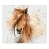 Banjado Herde|Kochfelder<Herdabdeckplatte Glas 2 Teilig Je 30x52CM Schneidebrett Herdabdeckung Mit Motiv Magic Horse