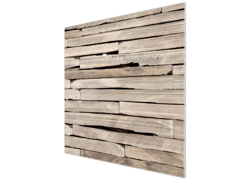 Sale Banjado Herdabdeckplatte Glas 1 Teilig 60x52CM Schneidebrett Herdabdeckung Mit Motiv Steinplatten