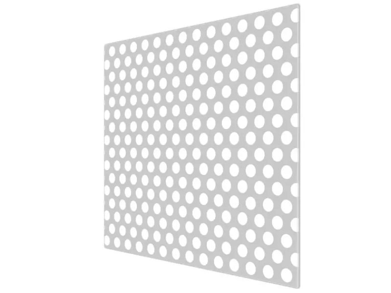 Sale Banjado Herdabdeckplatte Glas 1 Teilig 60x52CM Schneidebrett Herdabdeckung Mit Motiv Punkte Grau