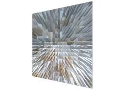 Banjado Herdabdeckungen|Herde<Herdabdeckplatte Glas 1 Teilig 60x52CM Schneidebrett Herdabdeckung Mit Motiv Dornen Aus Eis
