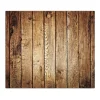 Banjado Herdabdeckungen|Schneidebretter<Herdabdeckplatte Glas 1 Teilig 60x52CM Schneidebrett Herdabdeckung Mit Motiv Geöltes Holz