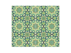 Banjado Herdabdeckungen|Herde<Herdabdeckplatte Glas 2 Teilig Je 30x52CM Schneidebrett Herdabdeckung Mit Motiv Kaleidoscop Grün