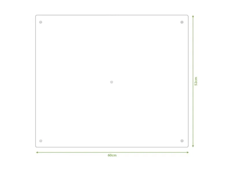 Banjado Herde|Kochfelder<Herdabdeckplatte Glas 1 Teilig 60x52CM Schneidebrett Herdabdeckung Mit Motiv Beste Freunde Immer