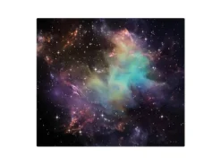 New Banjado Herdabdeckplatte Glas 1 Teilig 60x52CM Schneidebrett Herdabdeckung Mit Motiv Im Weltall 2