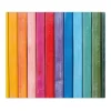 Clearance Banjado Herdabdeckplatte Glas 1 Teilig 60x52CM Schneidebrett Herdabdeckung Mit Motiv Regenbogenfarben