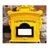 Banjado Herdabdeckplatte Glas 1 Teilig 60x52CM Schneidebrett Herdabdeckung Mit Motiv Historischer Postkasten< Schneidebretter|Herdabdeckungen