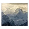 Banjado Schneidebretter<Herdabdeckplatte Glas 1 Teilig 60x52CM Schneidebrett Herdabdeckung Mit Motiv Alpen Im Sonnenschein
