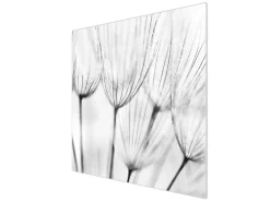 Banjado Herdabdeckplatte Glas 1 Teilig 60x52CM Schneidebrett Herdabdeckung Mit Motiv Pusteblumen Sw< Herdabdeckungen|Schneidebretter