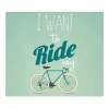 Banjado Herdabdeckplatte Glas 1 Teilig 60x52CM Schneidebrett Herdabdeckung Mit Motiv I Want To Ride My Bike< Herdabdeckungen|Kochfelder