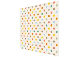 Banjado Schneidebretter|Herdabdeckungen<Herdabdeckplatte Glas 1 Teilig 60x52CM Schneidebrett Herdabdeckung Mit Motiv Bunte Punkte