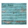 Banjado Schneidebretter|Herde<Herdabdeckplatte Glas 2 Teilig Je 30x52CM Schneidebrett Herdabdeckung Mit Motiv Blaue Holzlatten