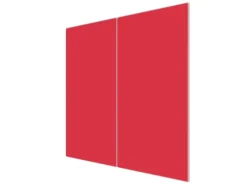Banjado Herdabdeckplatte Glas 2 Teilig Je 30x52CM Schneidebrett Herdabdeckung Mit Motiv Feuerrot< Schneidebretter|Herde
