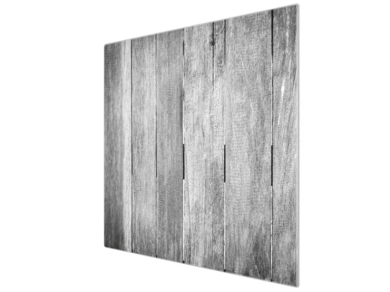 Banjado Herdabdeckplatte Glas 1 Teilig 60x52CM Schneidebrett Herdabdeckung Mit Motiv Holz Monochrom< Herdabdeckungen|Herde