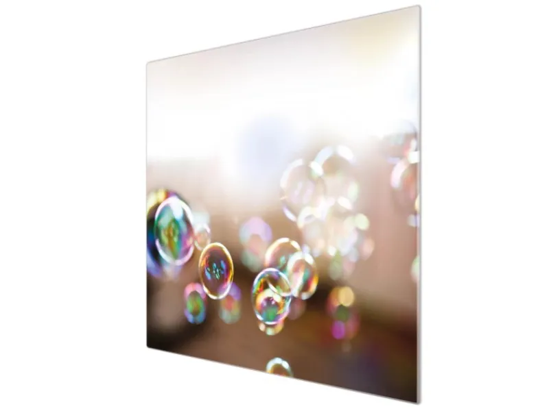 Banjado Herdabdeckplatte Glas 1 Teilig 60x52CM Schneidebrett Herdabdeckung Mit Motiv Seifenblasen< Herde|Kochfelder