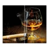 Banjado Schneidebretter|Herdabdeckungen<Herdabdeckplatte Glas 2 Teilig Je 30x52CM Schneidebrett Herdabdeckung Mit Motiv Whiskey & Cigar