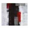 Banjado Herdabdeckplatte Glas 1 Teilig 60x52CM Schneidebrett Herdabdeckung Mit Motiv Abstrakt Rot< Schneidebretter|Herdabdeckungen
