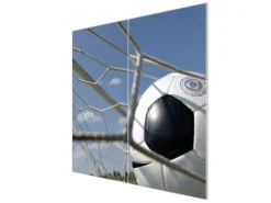 Best Banjado Herdabdeckplatte Glas 2 Teilig Je 30x52CM Schneidebrett Herdabdeckung Mit Motiv Fußball