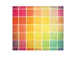Banjado Herdabdeckplatte Glas 1 Teilig 60x52CM Schneidebrett Herdabdeckung Mit Motiv Bunte Glasbausteine< Schneidebretter|Herdabdeckungen