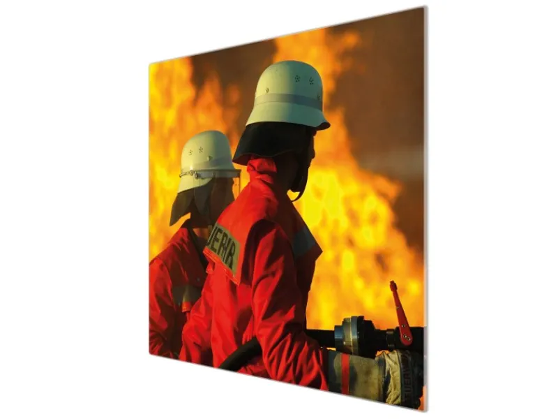 Discount Banjado Herdabdeckplatte Glas 1 Teilig 60x52CM Schneidebrett Herdabdeckung Mit Motiv Feuer