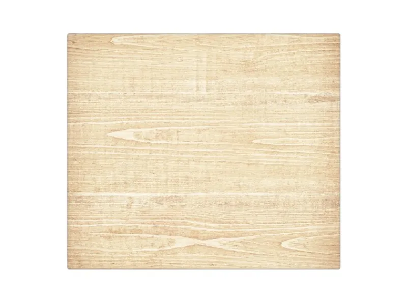 Discount Banjado Herdabdeckplatte Glas 1 Teilig 60x52CM Schneidebrett Herdabdeckung Mit Motiv Bretter