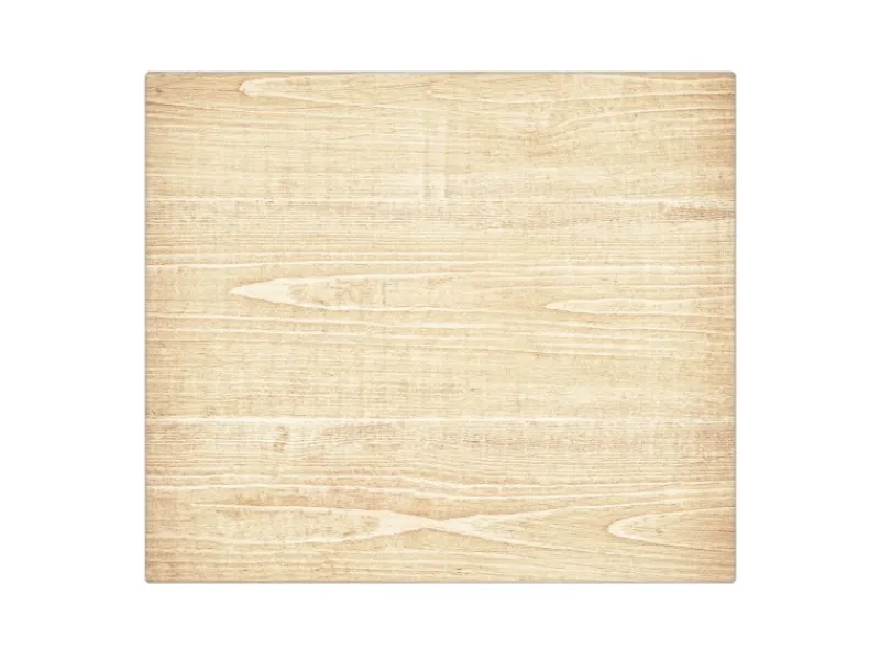 Discount Banjado Herdabdeckplatte Glas 1 Teilig 60x52CM Schneidebrett Herdabdeckung Mit Motiv Bretter
