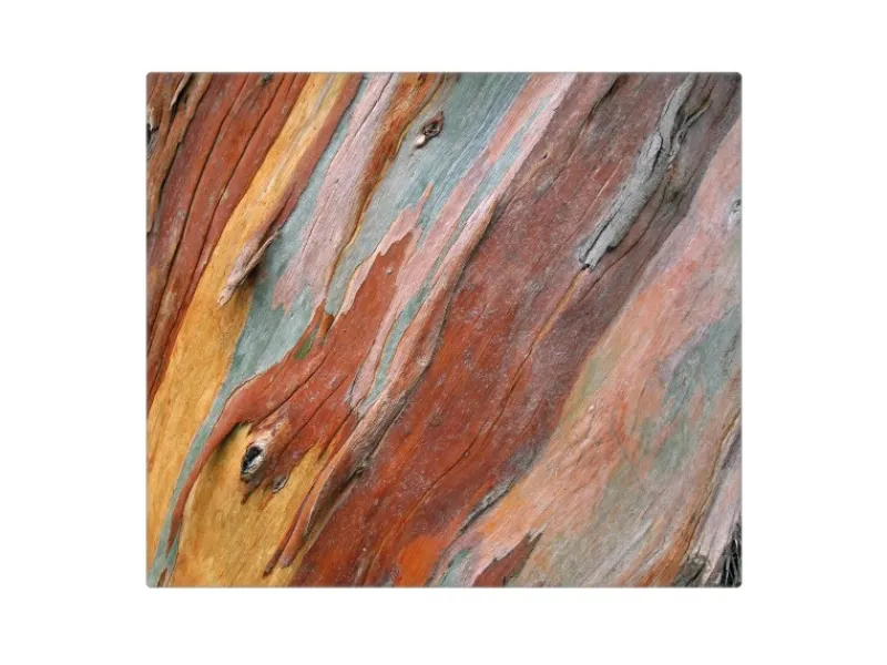 Banjado Herdabdeckplatte Glas 1 Teilig 60x52CM Schneidebrett Herdabdeckung Mit Motiv Coloured Wood< Herde|Kochfelder