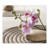 Clearance Banjado Herdabdeckplatte Glas 2 Teilig Je 30x52CM Schneidebrett Herdabdeckung Mit Motiv Zen Relax