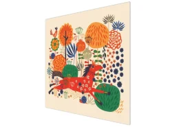 Banjado Schneidebretter|Kochfelder<Herdabdeckplatte Glas 1 Teilig 60x52CM Schneidebrett Herdabdeckung Mit Motiv Rotes Pferd