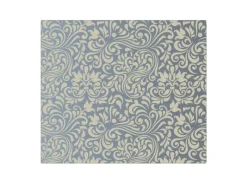 Hot Banjado Herdabdeckplatte Glas 1 Teilig 60x52CM Schneidebrett Herdabdeckung Mit Motiv Blaues Ornament