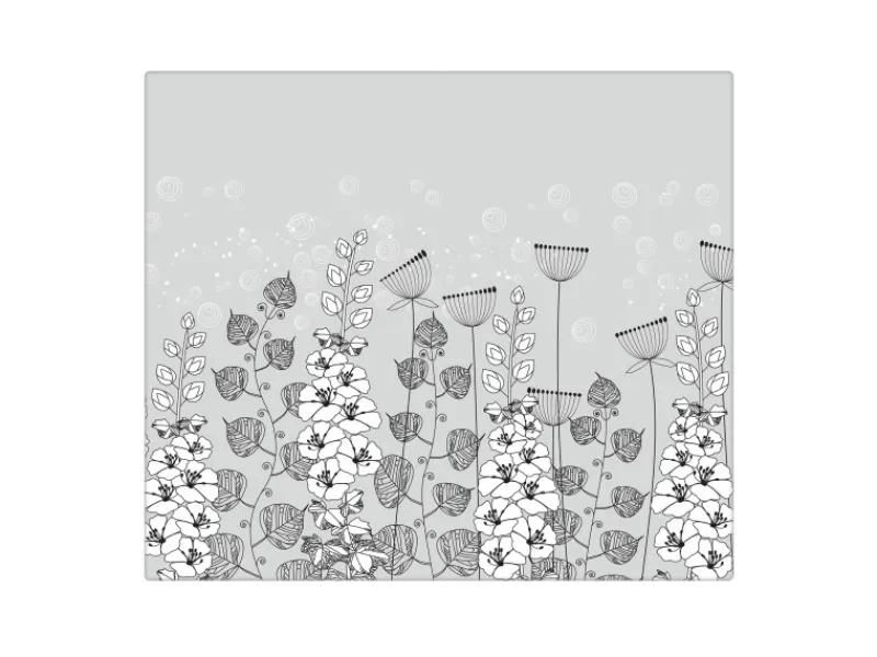 Banjado Herdabdeckungen|Kochfelder<Herdabdeckplatte Glas 1 Teilig 60x52CM Schneidebrett Herdabdeckung Mit Motiv Wegesrand