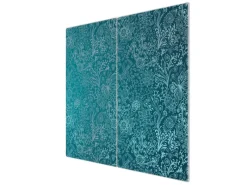 Banjado Herde|Kochfelder<Herdabdeckplatte Glas 2 Teilig Je 30x52CM Schneidebrett Herdabdeckung Mit Motiv Mandala Landschaft