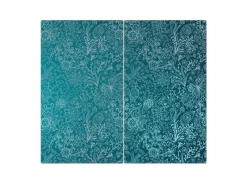 Banjado Herde|Kochfelder<Herdabdeckplatte Glas 2 Teilig Je 30x52CM Schneidebrett Herdabdeckung Mit Motiv Mandala Landschaft