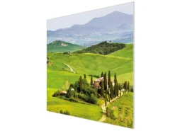 Banjado Herdabdeckplatte Glas 1 Teilig 60x52CM Schneidebrett Herdabdeckung Mit Motiv Toskana< Herdabdeckungen|Herde