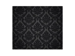 Banjado Herdabdeckplatte Glas 1 Teilig 60x52CM Schneidebrett Herdabdeckung Mit Motiv Black Deluxe< Schneidebretter|Herde