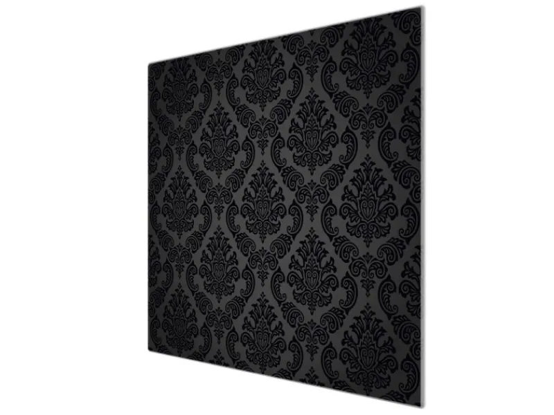 Banjado Herdabdeckplatte Glas 1 Teilig 60x52CM Schneidebrett Herdabdeckung Mit Motiv Black Deluxe< Schneidebretter|Herde