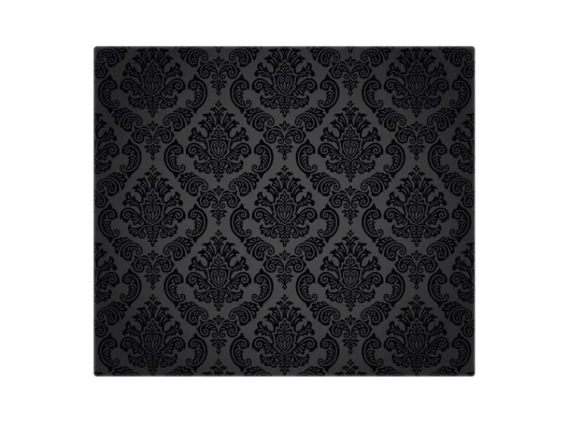 Banjado Herdabdeckplatte Glas 1 Teilig 60x52CM Schneidebrett Herdabdeckung Mit Motiv Black Deluxe< Schneidebretter|Herde