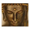 Best Banjado Herdabdeckplatte Glas 1 Teilig 60x52CM Schneidebrett Herdabdeckung Mit Motiv Buddha Gold