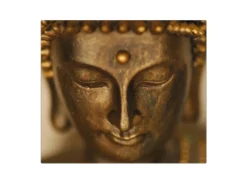 Best Banjado Herdabdeckplatte Glas 1 Teilig 60x52CM Schneidebrett Herdabdeckung Mit Motiv Buddha Gold