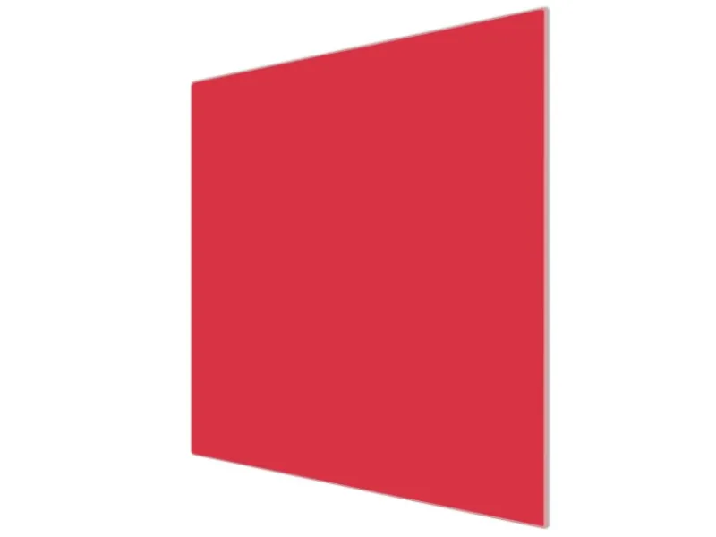 Hot Banjado Herdabdeckplatte Glas 1 Teilig 60x52CM Schneidebrett Herdabdeckung Mit Motiv Feuerrot