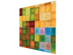Best Banjado Herdabdeckplatte Glas 1 Teilig 60x52CM Schneidebrett Herdabdeckung Mit Motiv Farbkasten 2