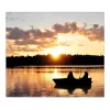 Banjado Schneidebretter|Herde<Herdabdeckplatte Glas 1 Teilig 60x52CM Schneidebrett Herdabdeckung Mit Motiv Angler