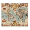 Outlet Banjado Herdabdeckplatte Glas 1 Teilig 60x52CM Schneidebrett Herdabdeckung Mit Motiv Historische Weltkarte
