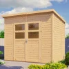 Bertilo Töpfe<Holz-Gartenhaus Felix 239 cm x 181 cm Natur FSC®
