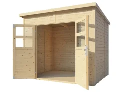 Bertilo Töpfe<Holz-Gartenhaus Felix 239 cm x 181 cm Natur FSC®
